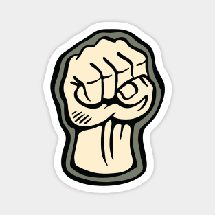 Clenched Fist illustration Magnet