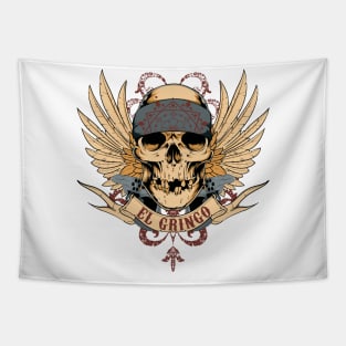 The Skull Gringo Tapestry