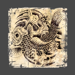 Grungy Koi T-Shirt