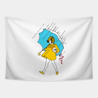 Take Your Medicine, salt girl Tapestry