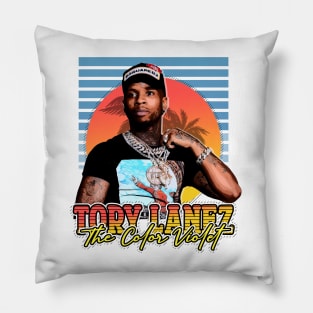 Tory Lanez // The Color Violet Style Flyer vintage T-shirt Pillow