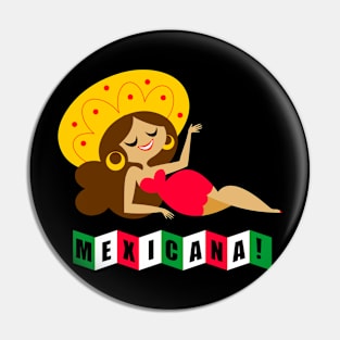 Mexicana Sombrero! Pin