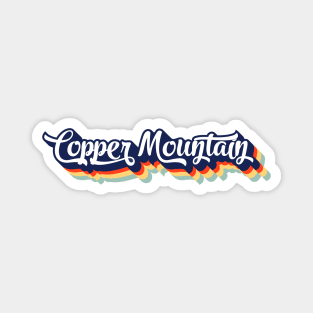 Copper Mountain Colorado Skiing Ski Magnet