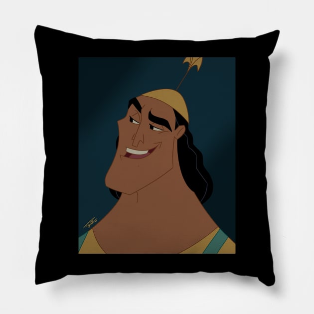 Kronk Pillow by Tuckerjoneson13