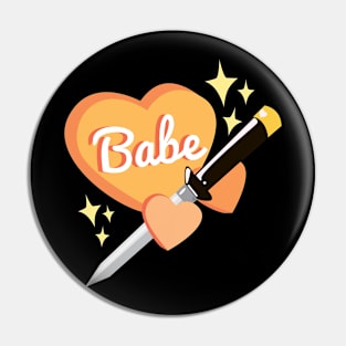 Babe Candygram Pin