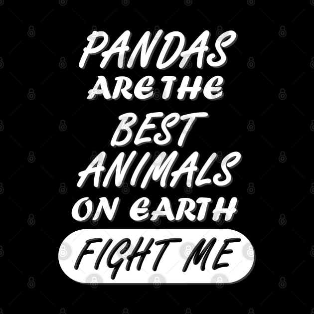 Cute Panda Bears Eucalyptus Quote Women Girls by FindYourFavouriteDesign