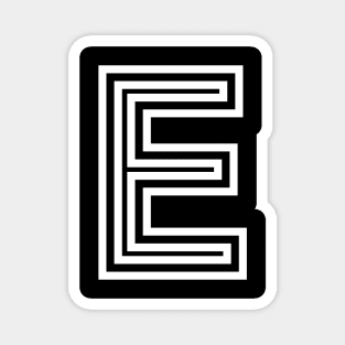 Letter E Magnet