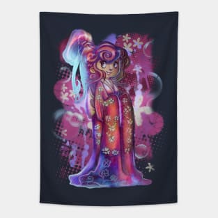 Clover Geisha Tapestry