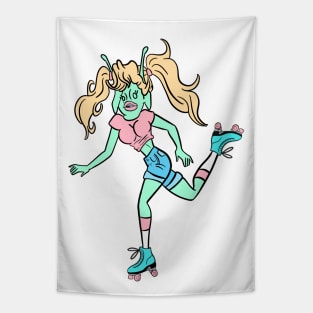 Gilly roller babe Tapestry