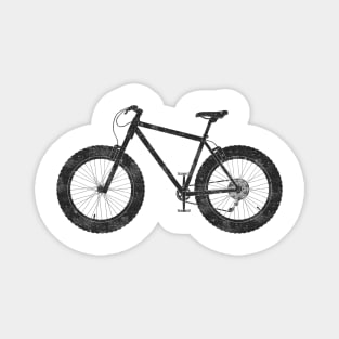 Fat Tire Bike Magnet