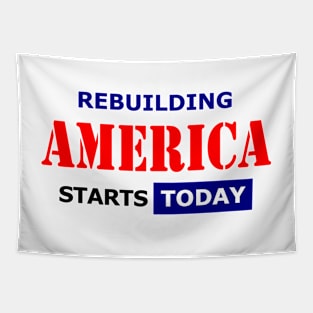 Rebuilding America Tapestry