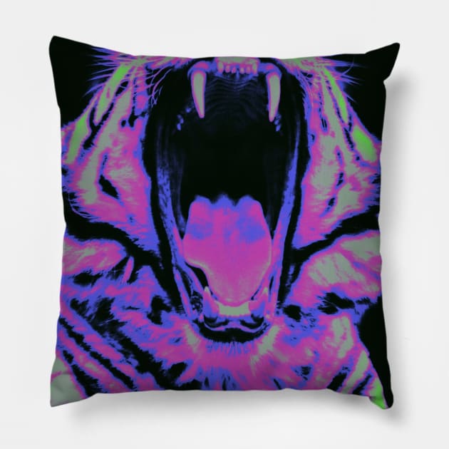 Trippy Pillow by Electricsquiggles 