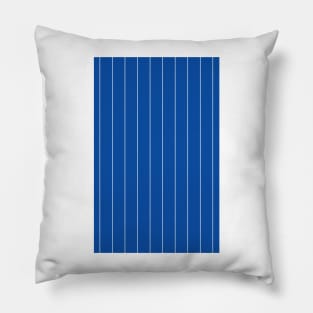 Chelsea Retro 1982 Blue and White Pinstripe Home Jersey Pillow