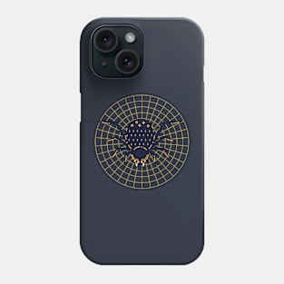 geometrical spider Phone Case