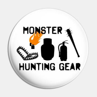 Monster Hunting Gear - Stranger Things Pin