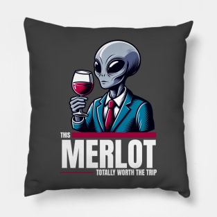 Worth the Trip - Alien with Wine Pillow