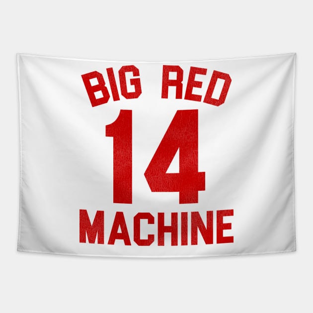 Big Red Machine #14 Tapestry by darklordpug