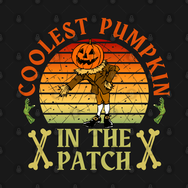 Coolest Pumpkin In The Patch by Myartstor 