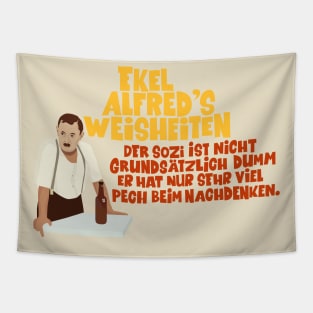 Alfred Tetzlaff - Ekel Alfred - Ein Herz und eine Seele Tapestry