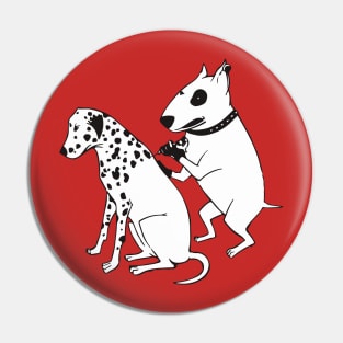 Tattoo Dogs Pin