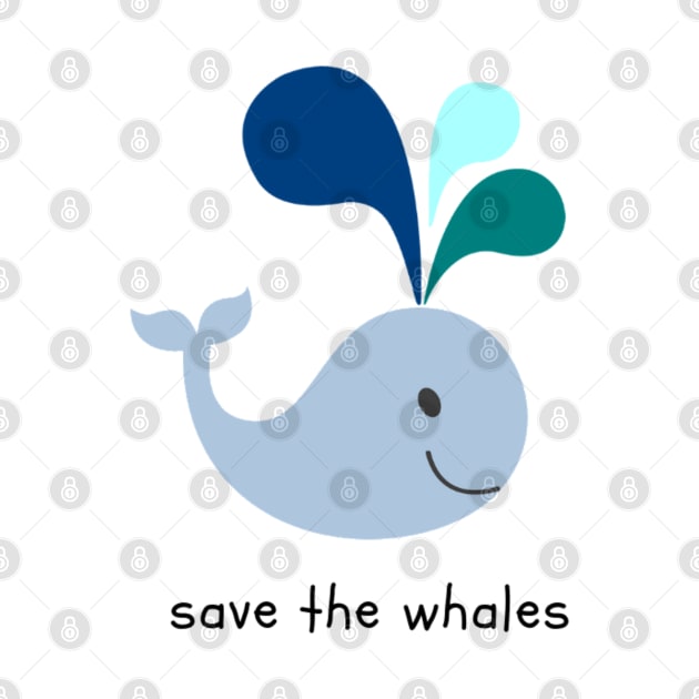 Save the Whales by NoColorDesigns