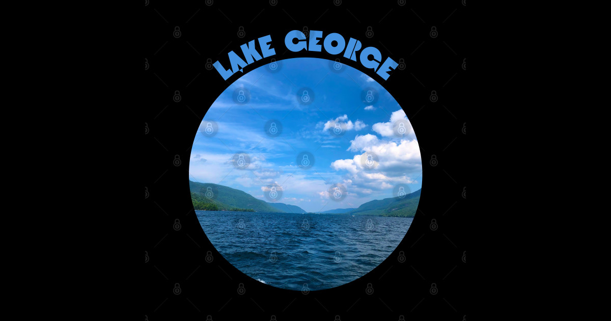 Lake George - Lake George - Sticker | TeePublic