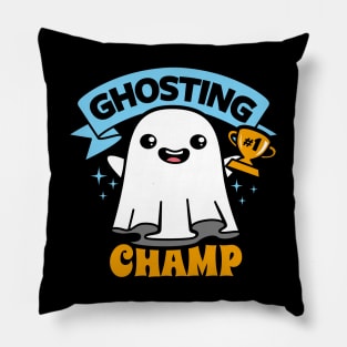 Ghosting Champion Pillow