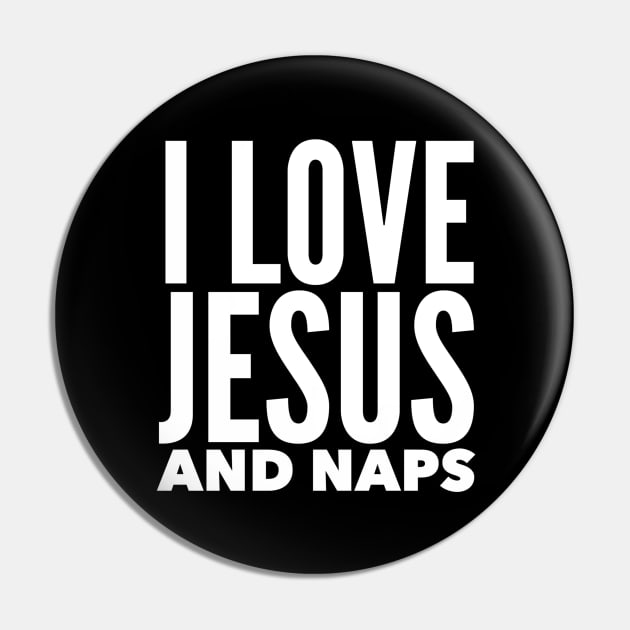 I Love Jesus And Naps Funny Birthday Gift Pin by jordanfaulkner02