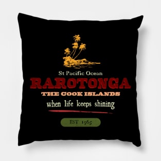 Rarotonga The Cook Islands Pillow