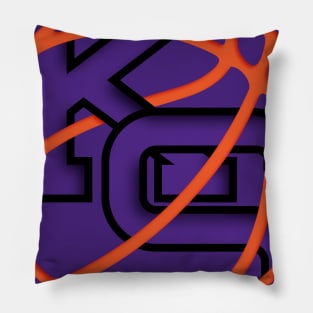 kansas city basketball team Pillow