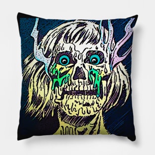 monster splashing Pillow