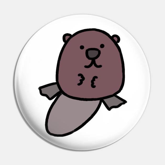 Little beaver drawing Pin by Oranges