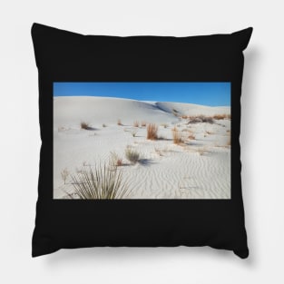 White Sand Dunes Pillow