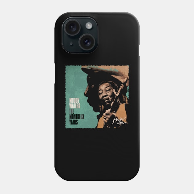 Muddy Waters Delta Blues Legend In Frames Phone Case by Silly Picture