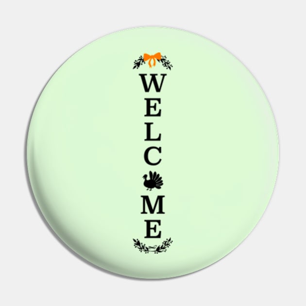 Welcome Pin by Shop Ovov