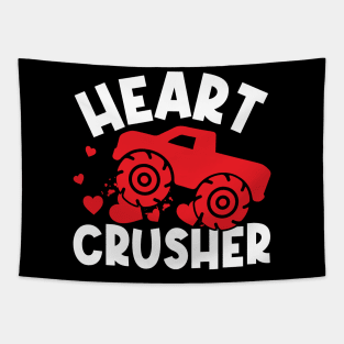 Heart Crusher Valentines Day Tapestry