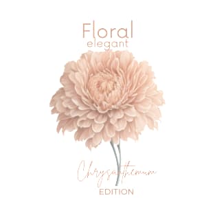 Floral Elegant Chrysanthemum Edition T-Shirt