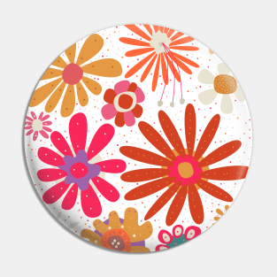 Floral pattern - beautiful floral design - floral illustration Pin