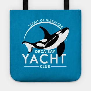 Orca Bay Yacht Club - reverse white Tote