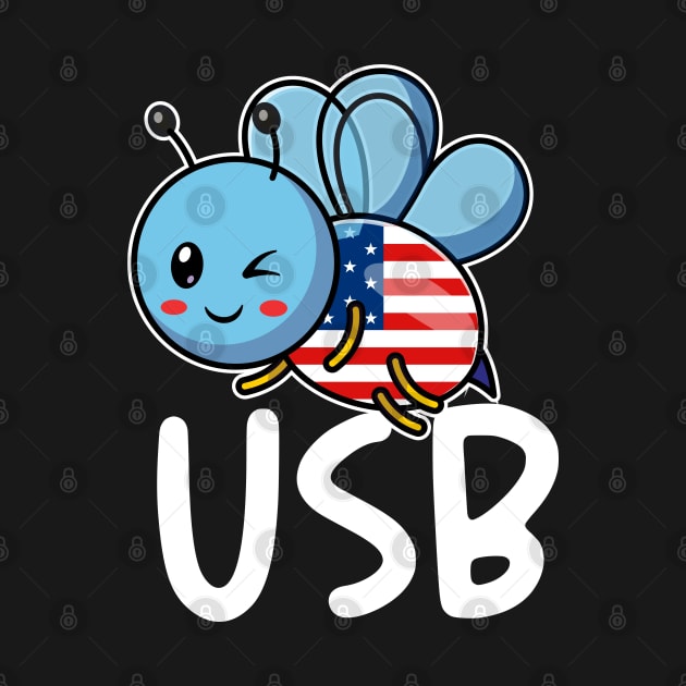 USB Design, American Bee by PulsePeople