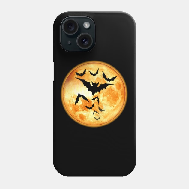 Spooky moon Phone Case by AtomicMadhouse