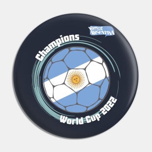 Argentina World Cup Champions Pin