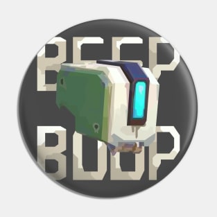 Beep Boop - Bastion Overwatch Pin