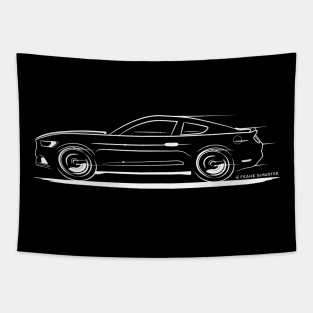 2015-2022 Mustang Fastback Tapestry