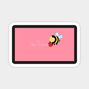 Bee my valentine Magnet