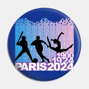 Parisian Games 2024 Pin