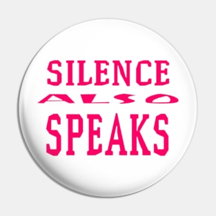 silent therapy quote Pin