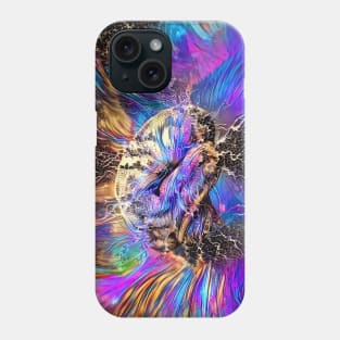 Psycho vivid brain Phone Case