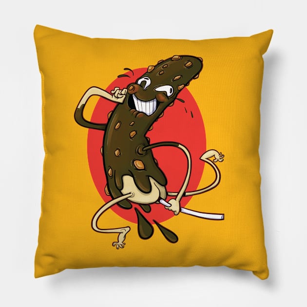 Stickin it in Banana Pillow by alirthome