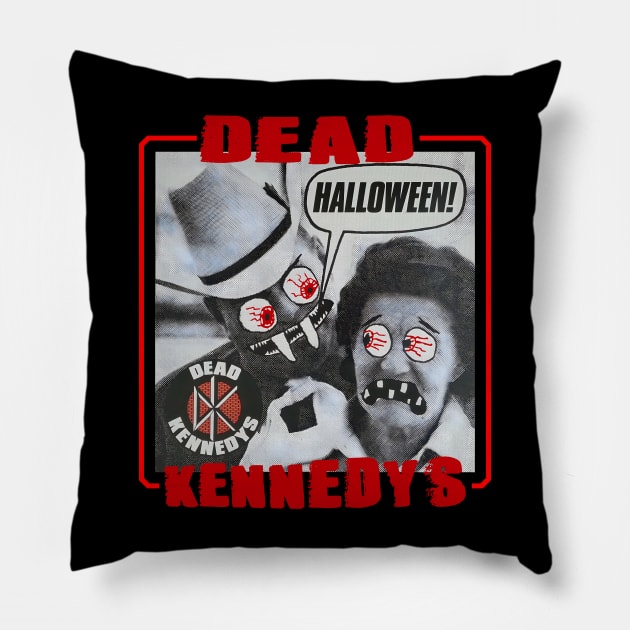 90s Dead Kennedys Pillow by Moveable